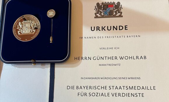 2025, Verleihung Staatsmedaille soziale Verdienste 